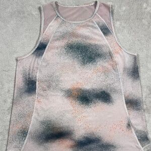 Lululemon Sculpt Tank Spray Camo Silver 6